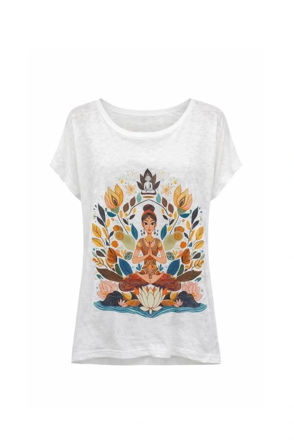 Blusa yoga em malha flamê Kwi