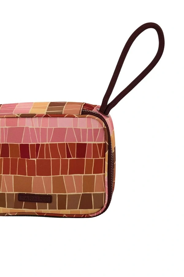 Necessaire xerô listra mosaico Farm