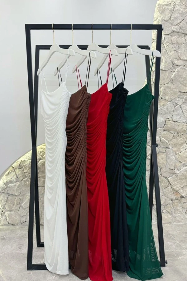 Vestido midi tule Kwi