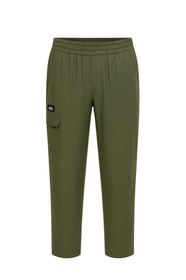 Calça masculina bolso cargo Red Nose