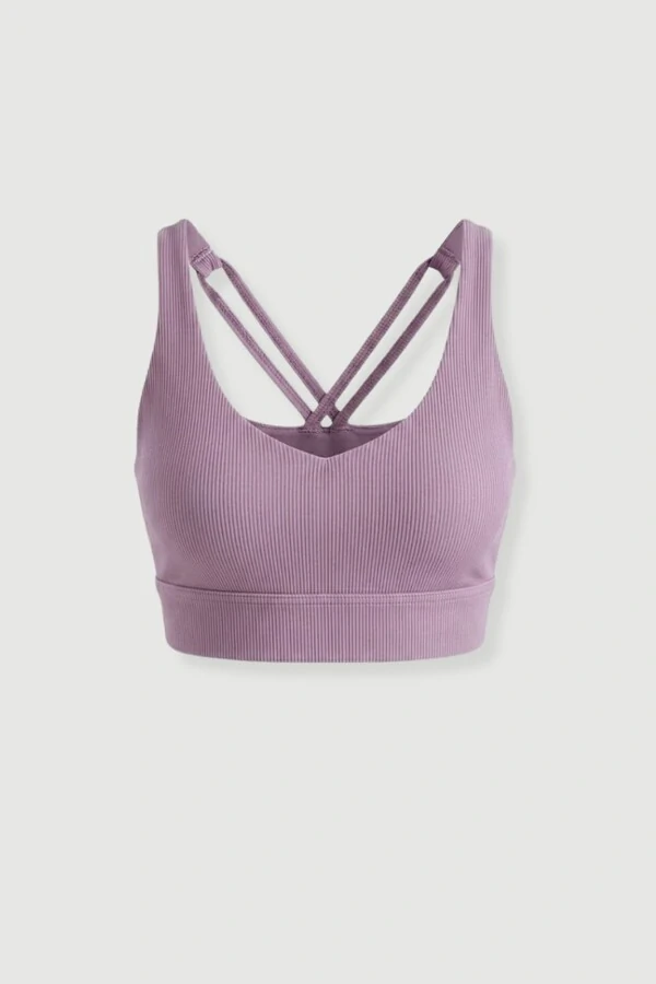 Top fitness canelado Kwi