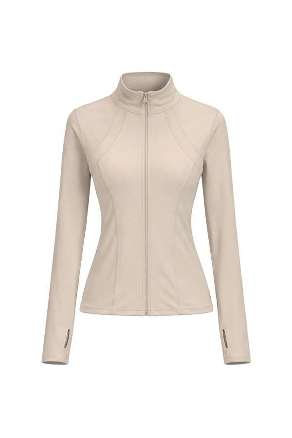 Jaqueta poliamida fitness Kwi