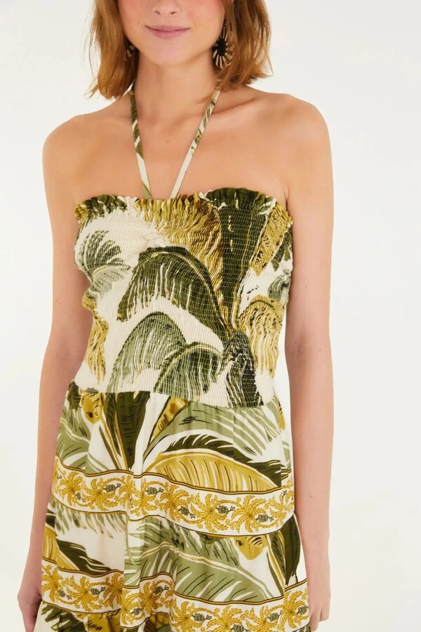 Vestido curto trancoso Farm
