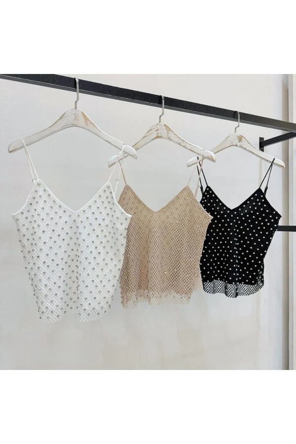 Regata rede com strass Kwi