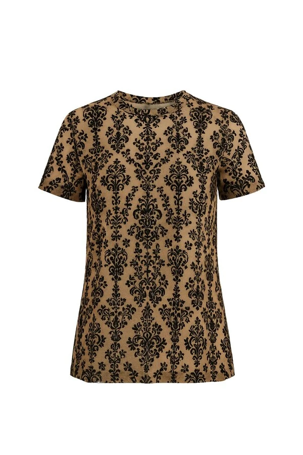 Blusa tule floral Kwi