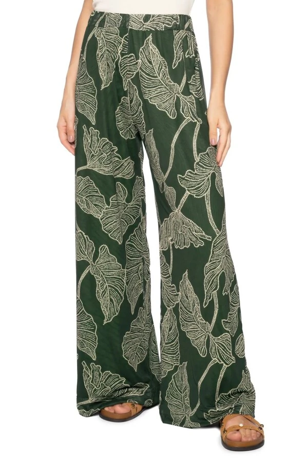 Calça tule estampa ramos Dress to