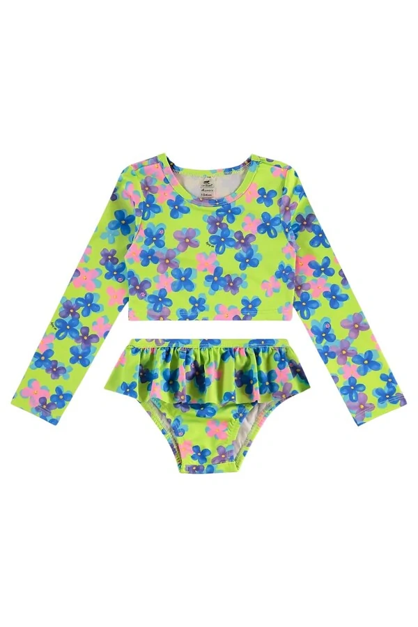 Biquini em malha uv fps+50 sublimada Up Baby