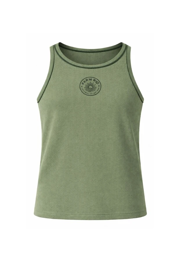 Regata bicolor bordada sol Farm