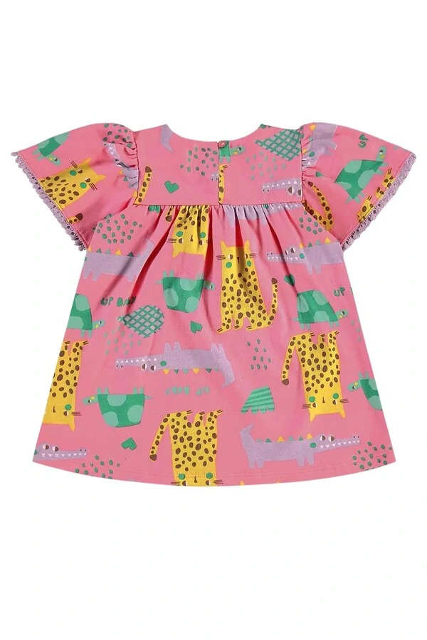 Vestido em cotton Up Baby