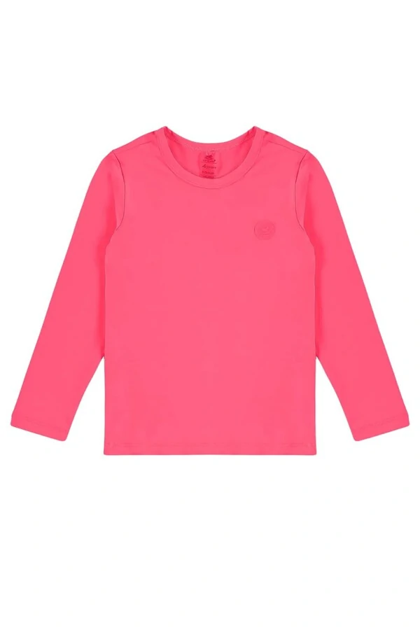 Camiseta manga longa praia em malha uv fps+50 Up Baby