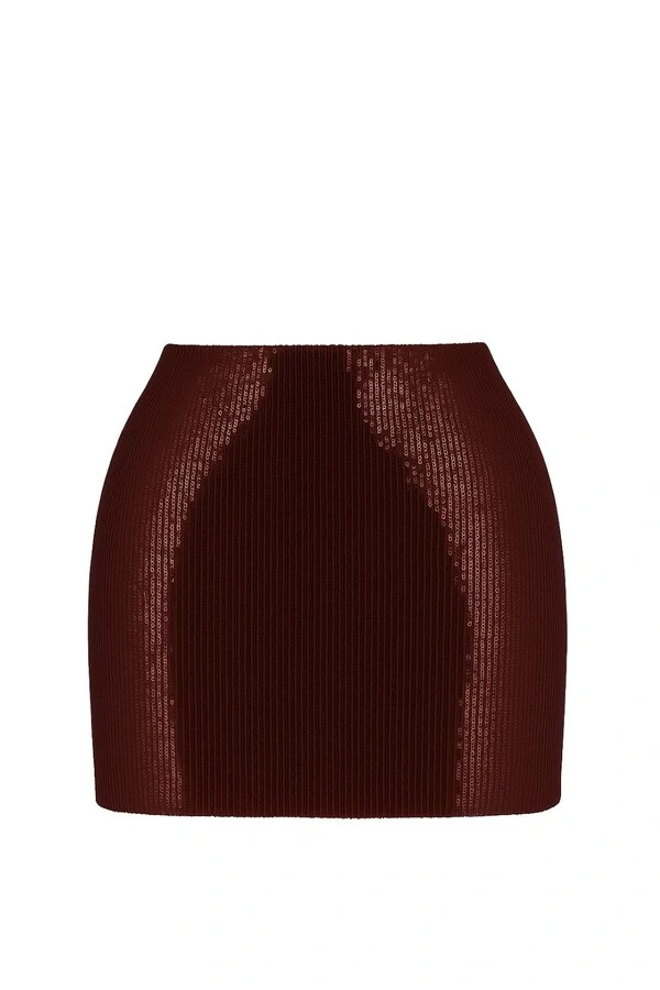 Saia curta de paete Kwi