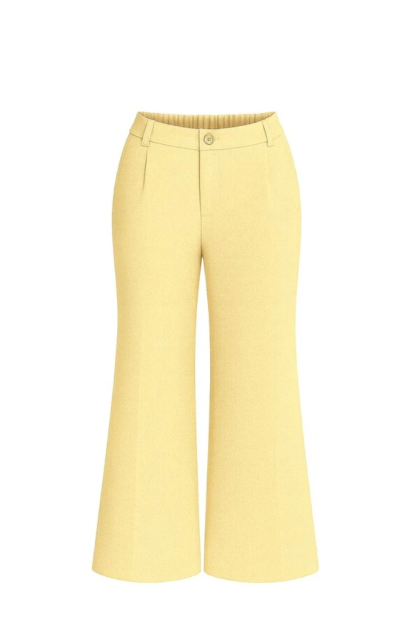 Calça plus size alfaiataria Kwi