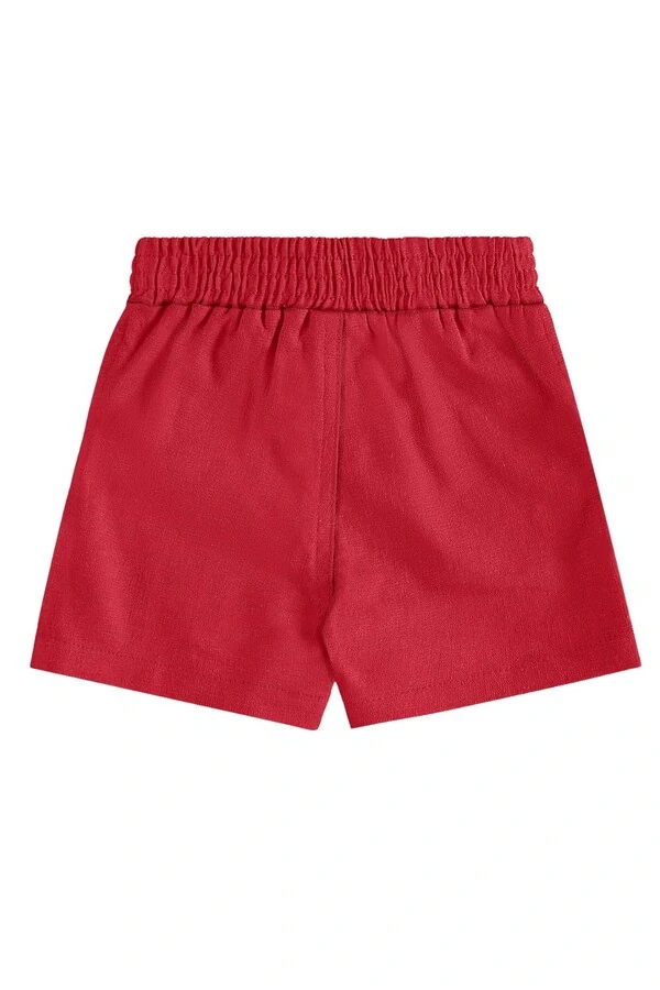 Bermuda em tecido linho Up Baby