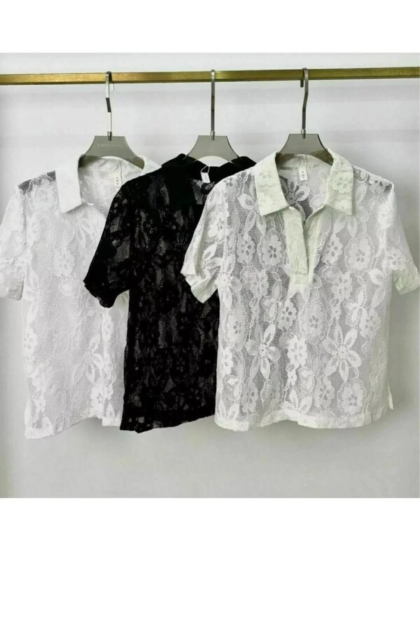 Camisa polo renda mc Kwi