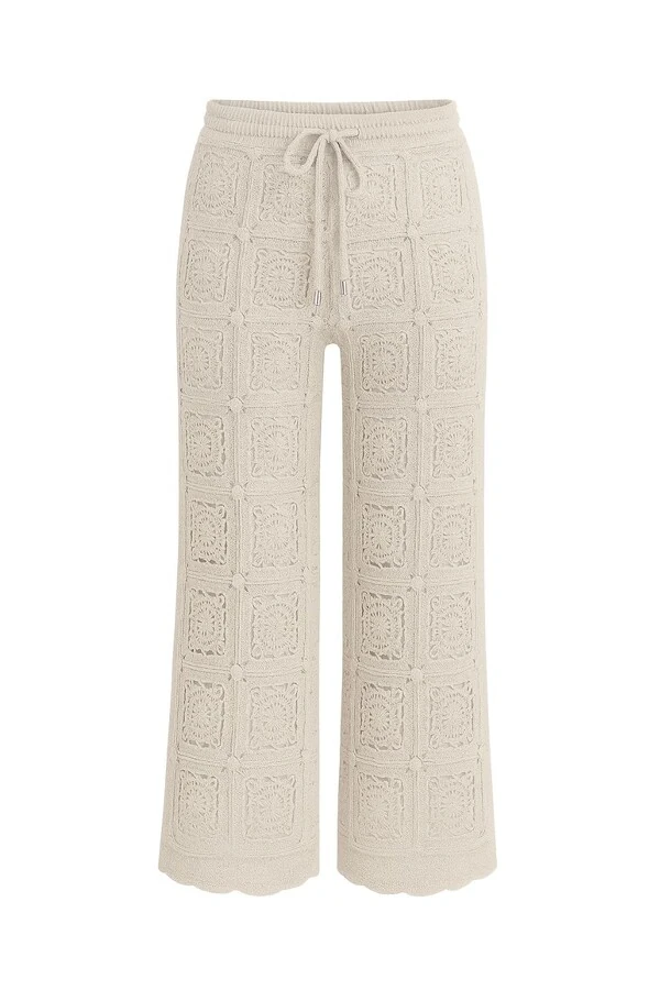 Calça frente crochê Kwi