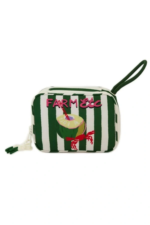 Necessaire xerô lenço comida de praia Farm