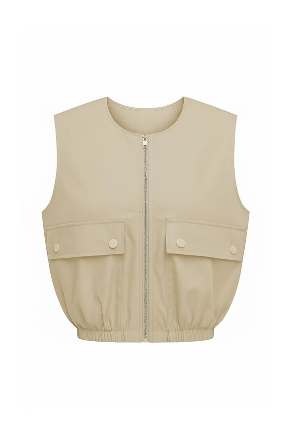 Colete cargo feminino Kwi