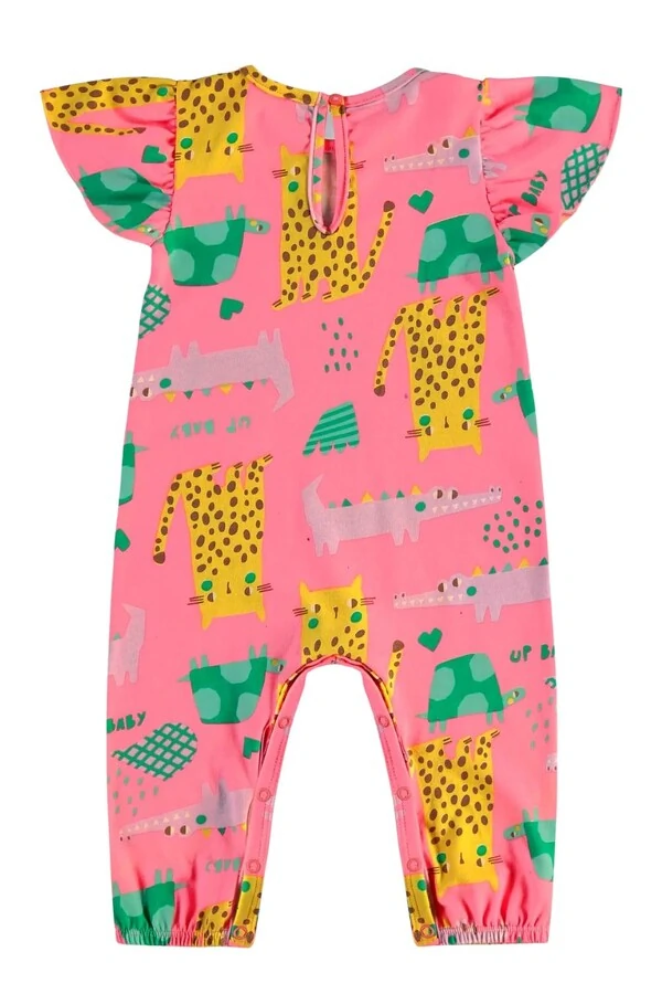 Macaquinho com faixa em cotton Up Baby