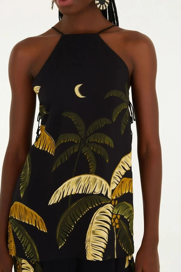 Blusa itacare preto Farm