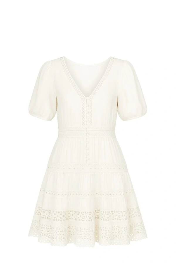 Vestido em renda Kwi