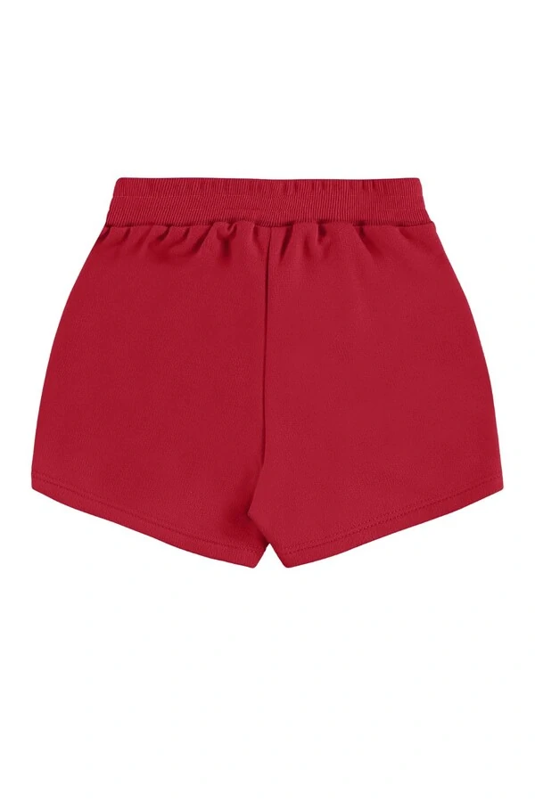 Short saia em moletom sem felpa Up Baby