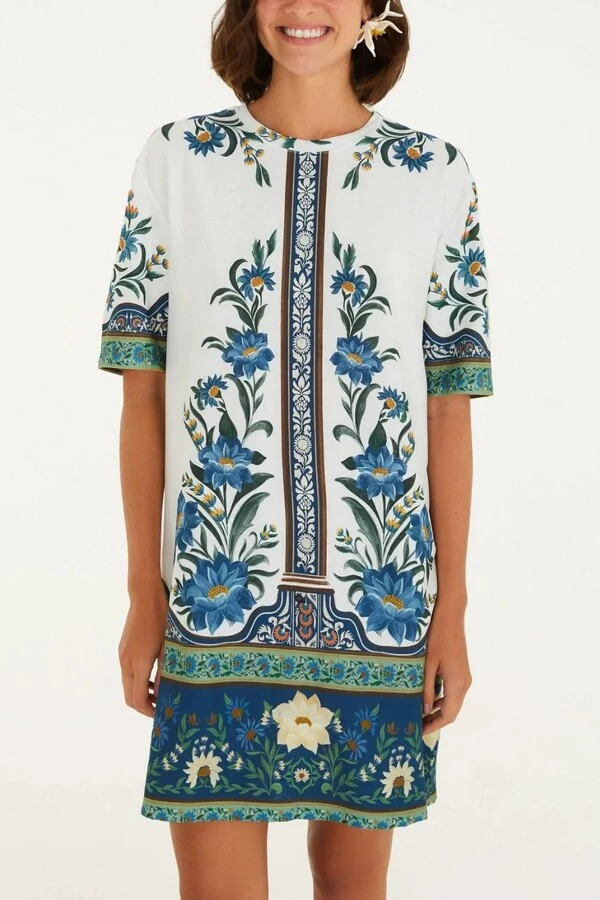 Vestido tshirt basico manoela Farm