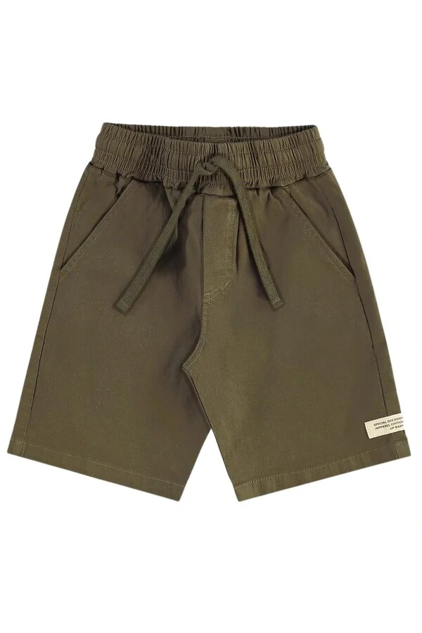 Bermuda em sarja com elastano Up Baby