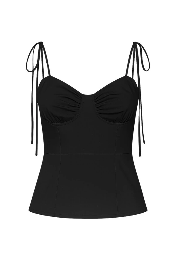 Blusa recorte busto Kwi