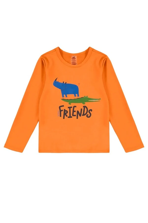 Conjunto camiseta malha uv fps+50 e short microfibra Up Baby