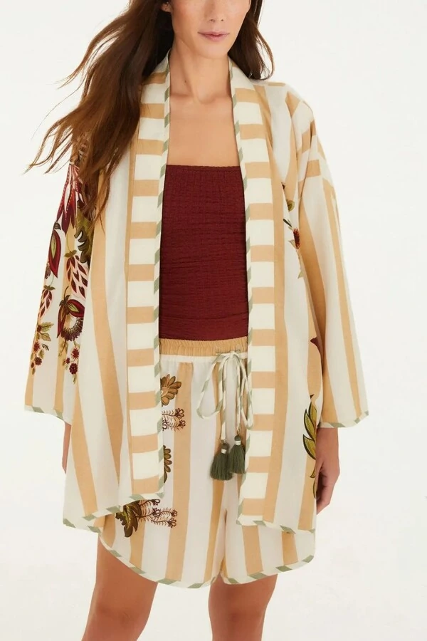 Kimono floral ligia Farm