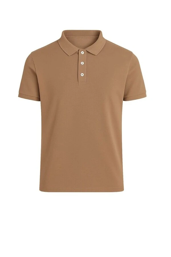 Camisa polo masculina em malha Kwi