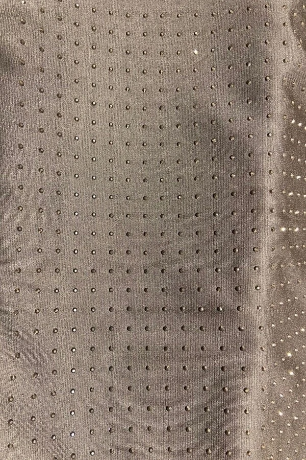 Cropped em alça e pedraria plus size Kwi