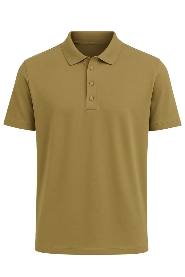 Polo masculina tecido tecnológico Kwi