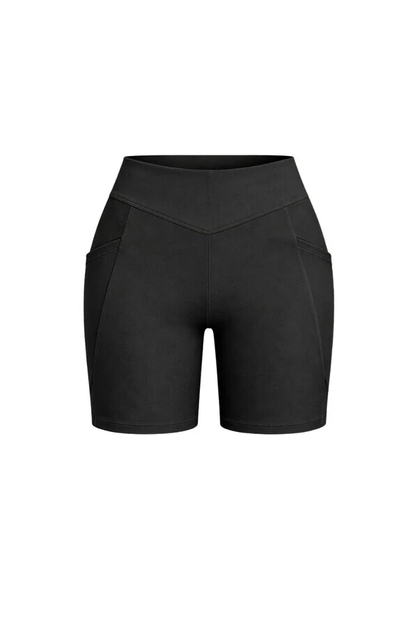 Short ciclista fitness em poliamida Kwi