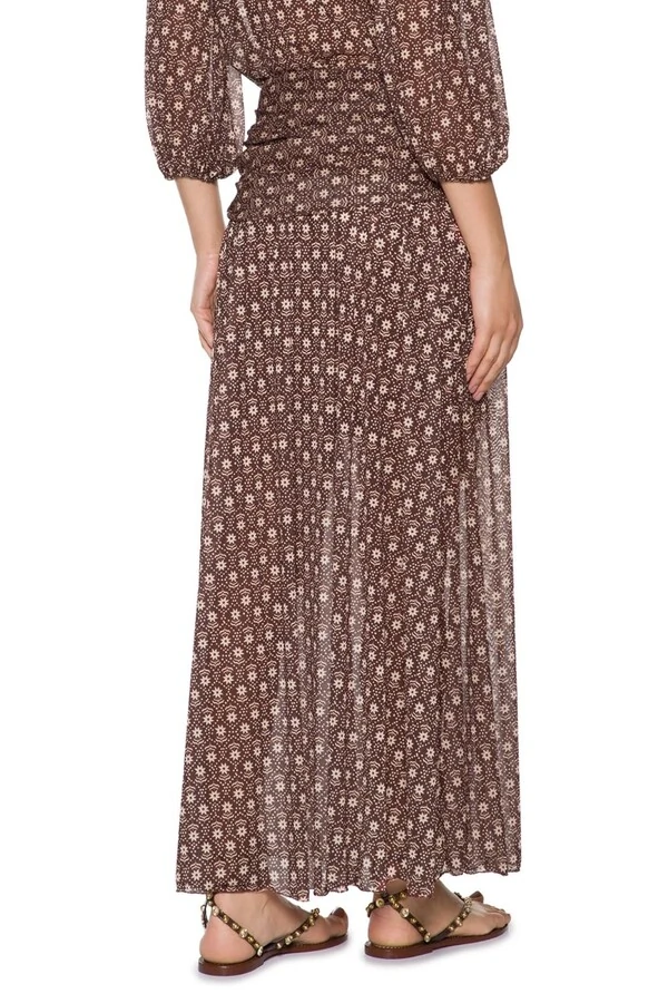 Saia tule estampa essência Dress to
