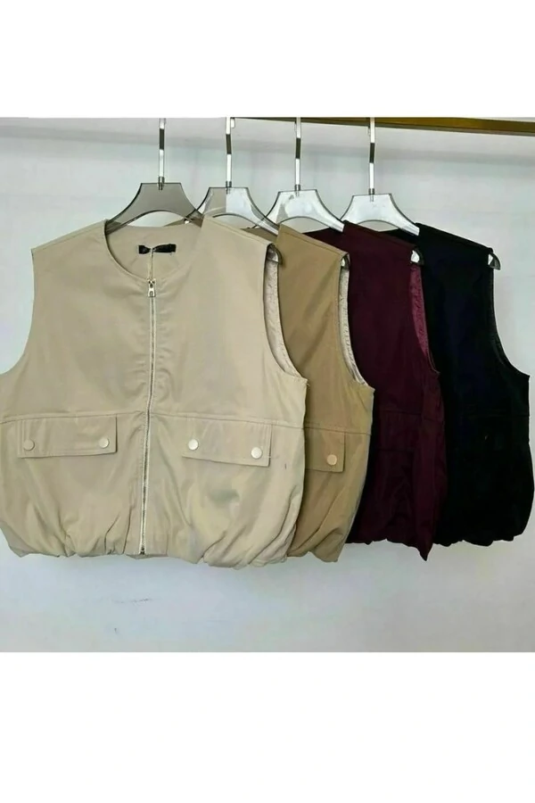 Colete cargo feminino Kwi