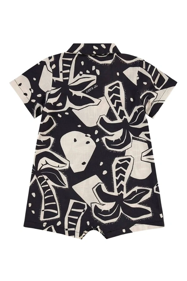 Macaquinho em tecido digital Up Baby