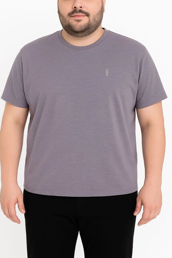 Camiseta masculina plus size Kwi