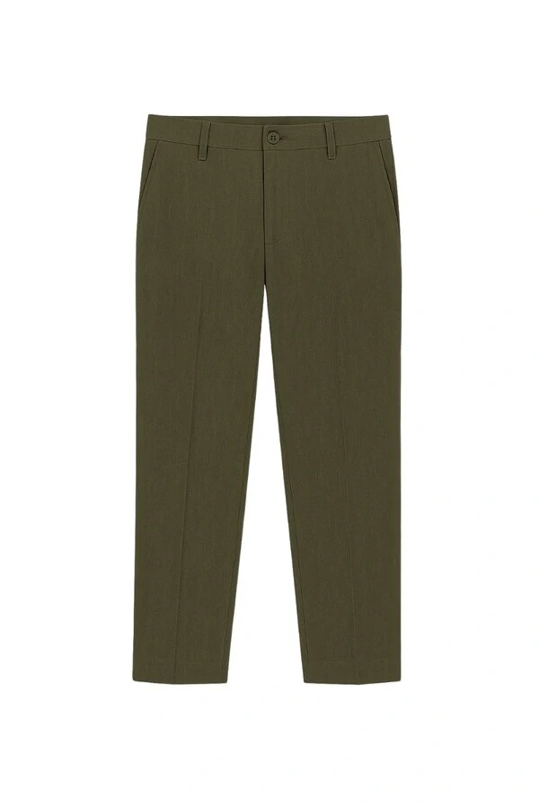 Calça masculina 100% linho Kwi