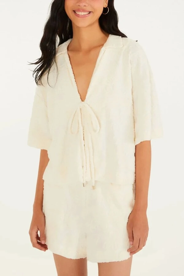 Camisa atoalhada Farm