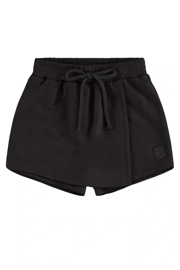 Short saia em moletom sem felpa Up Baby