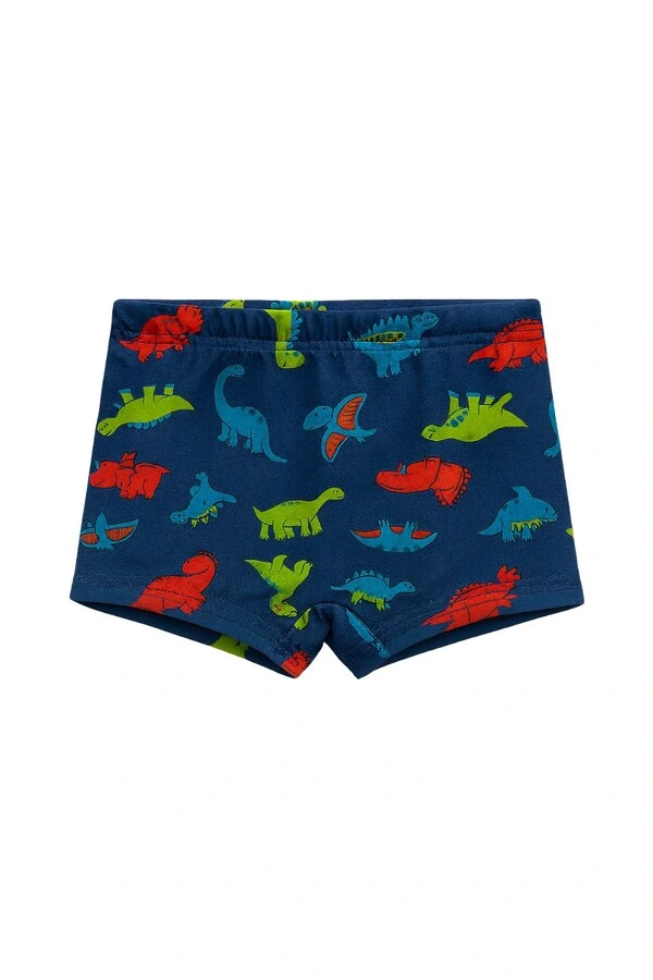 Sunga infantil estampa dinossauros Kwi