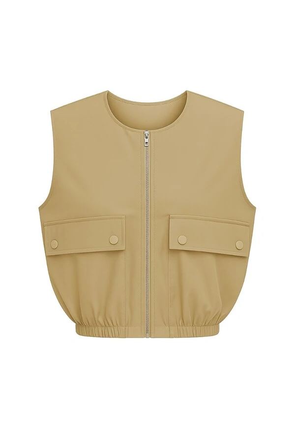 Colete cargo feminino Kwi