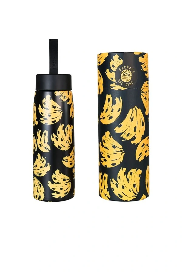 Garrafa que sede bossa banana 500ml Farm