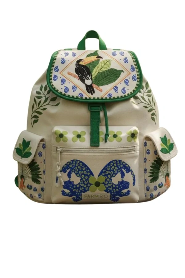 Bolsa pipoca lenço oasis latino Farm