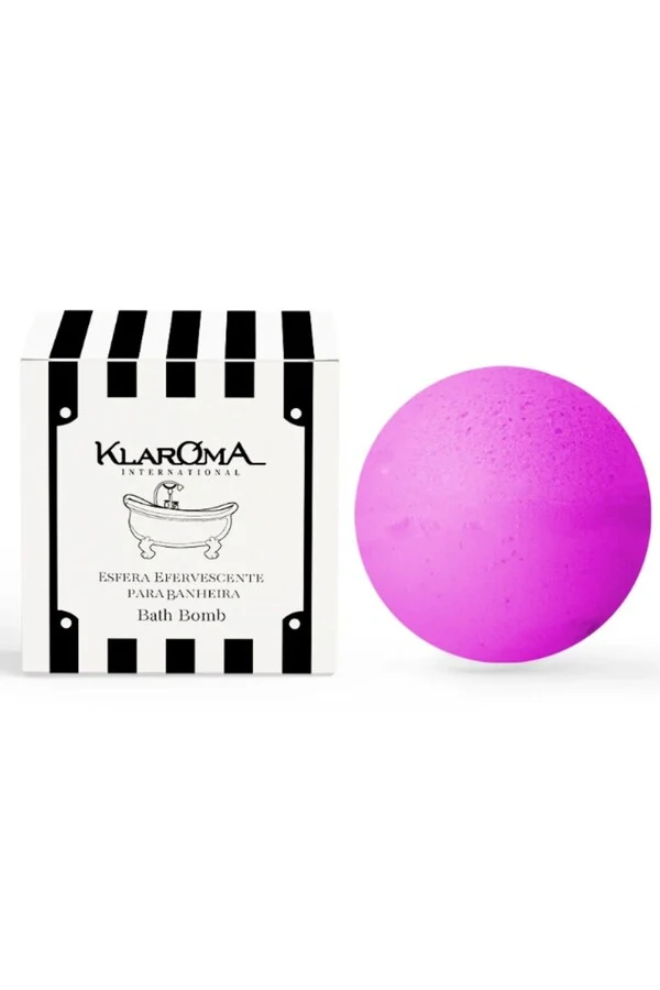 Esfera efervescente rosa 230g Klaroma