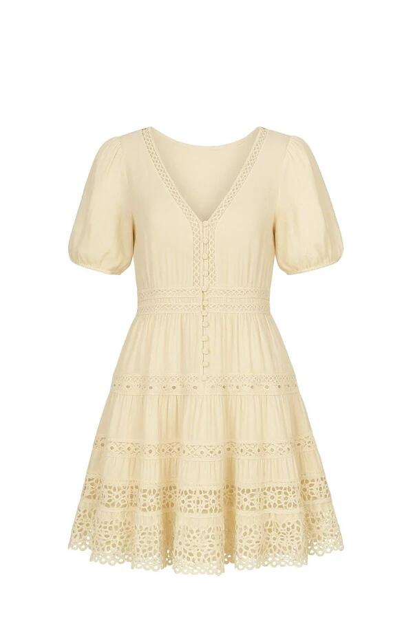 Vestido em renda Kwi