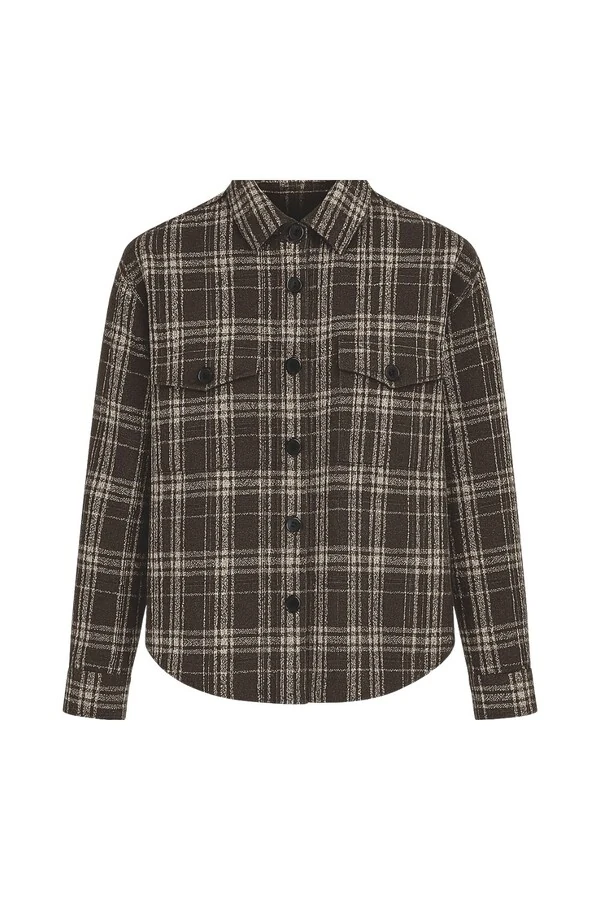 Camisa flanelada xadrez Kwi