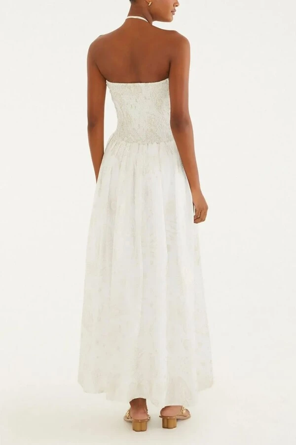 Vestido jardim mistico foil Farm