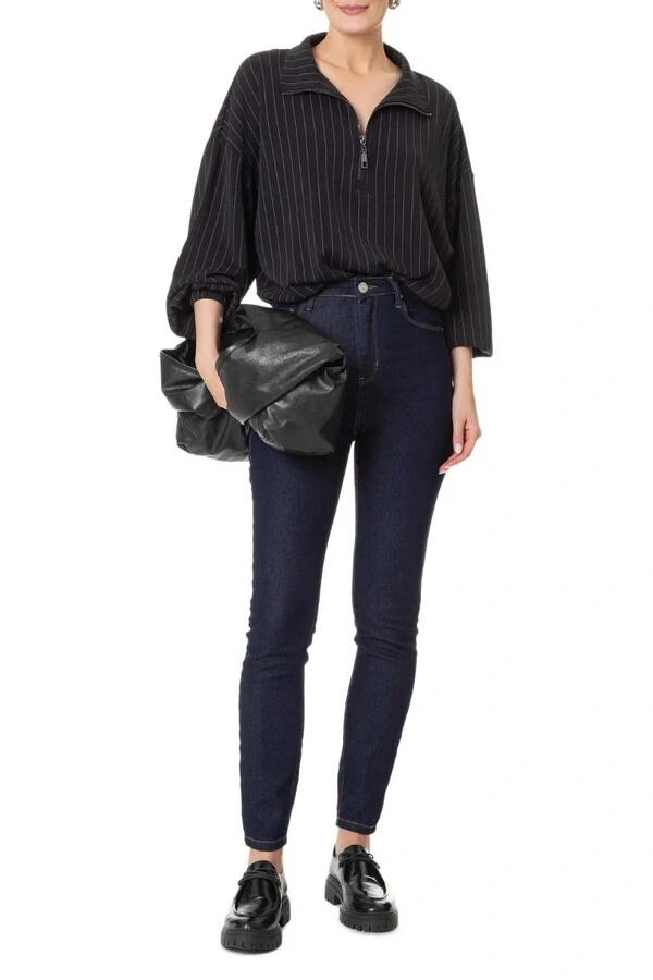 Calça jeans skinny basic high amaciado Animale